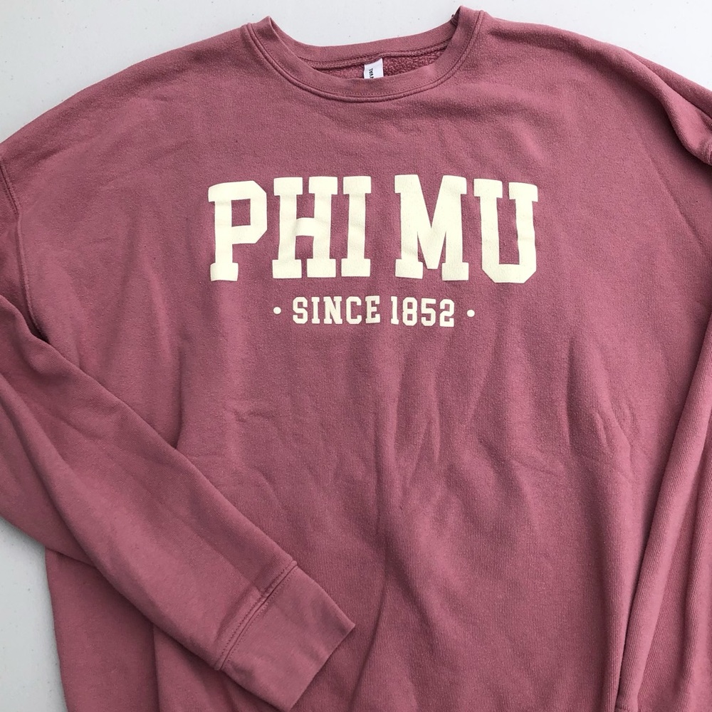 EUC Phi Mu sweatshirt